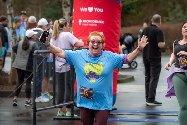 Heart to Start racer smiling