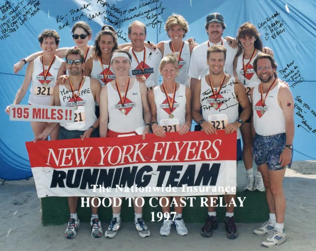 HTC Relay racers in 1997