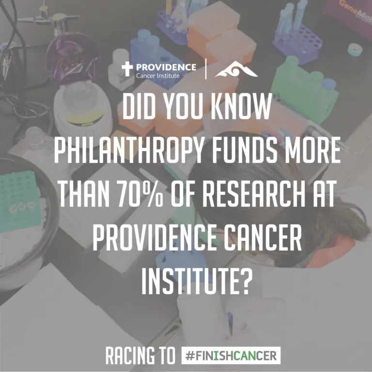 Providence #FINISHCANCER social media image