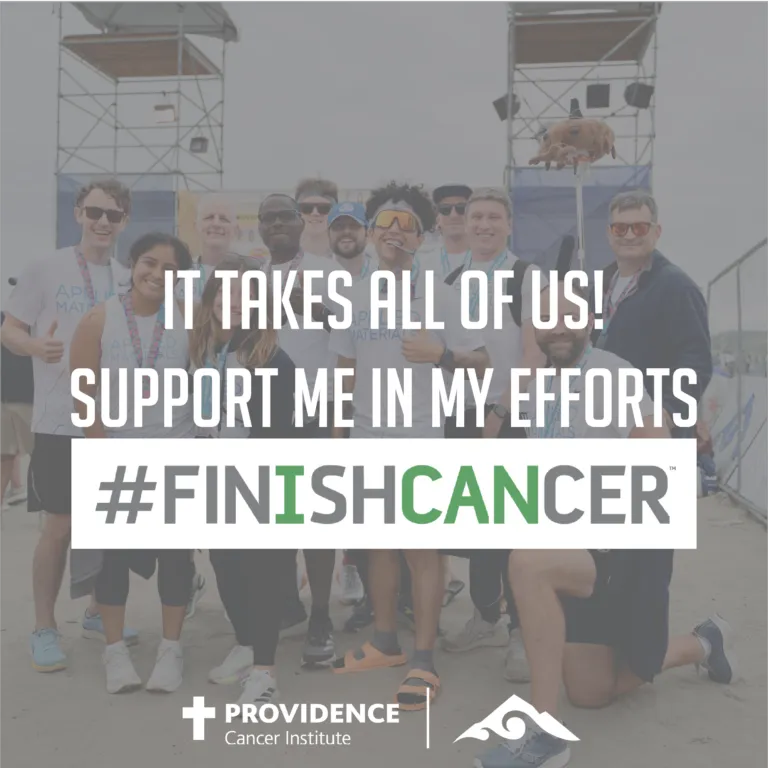 Providence #FINISHCANCER social media image